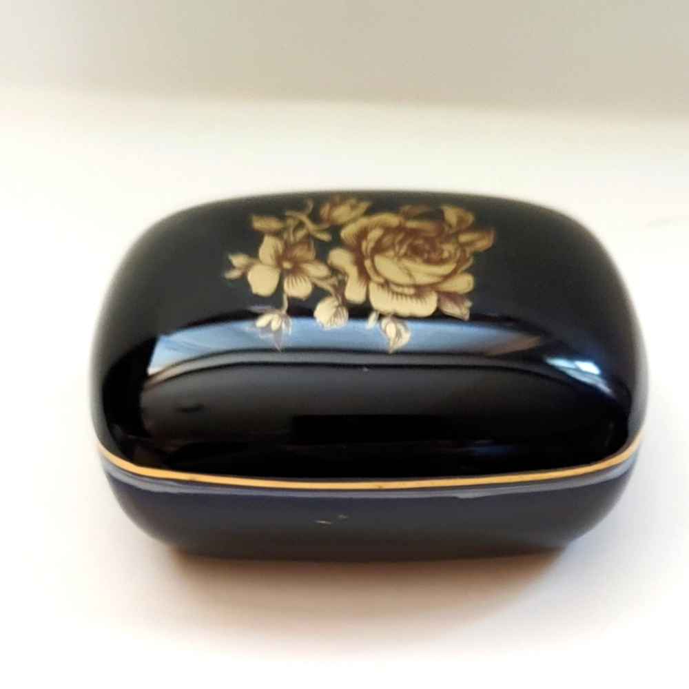 Trinket Box & Free Trinket of Your Choice Cobalt Blue Holohaza Hungary